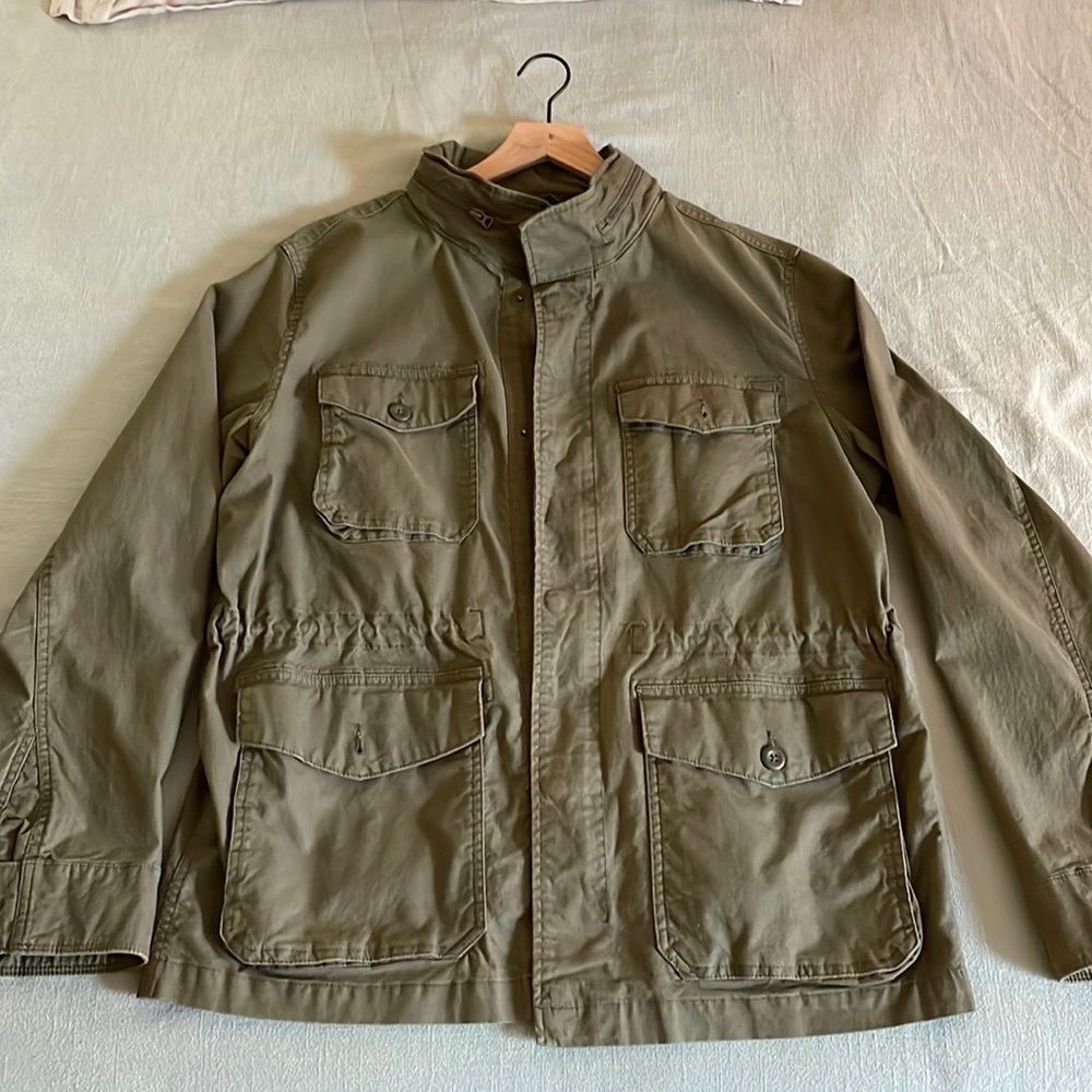 Old Navy Olive Green Military Field Jacket